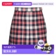 香港直邮Thom 女士 Browne 1h可退 汤姆 布朗 格纹半身裙 FGC402A