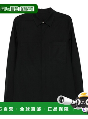 香港直邮RICK OWENS 男士外套 RU02E1235ZL09 AW2025 黑色