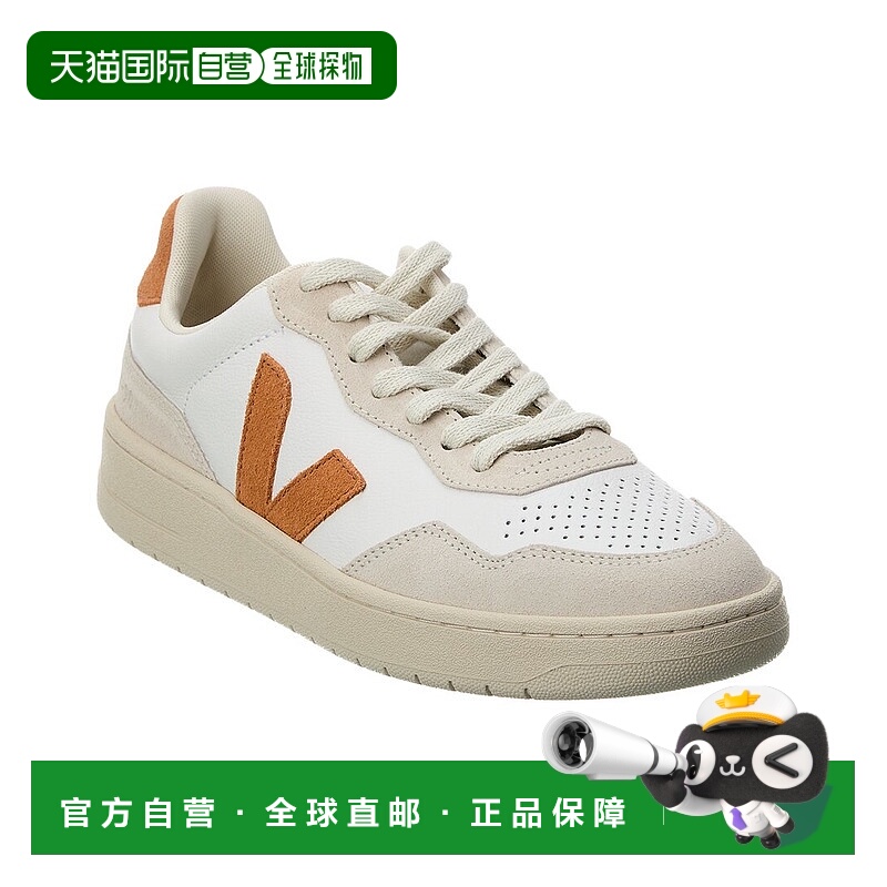 自营 VEJA V-90 皮革运动鞋 美国奥莱直发厚底板鞋