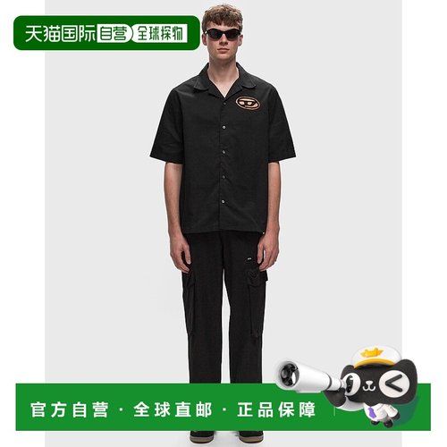 香港直邮DIESEL 男士衬衫 A141780DBCL9XX时尚休闲百搭 高级感