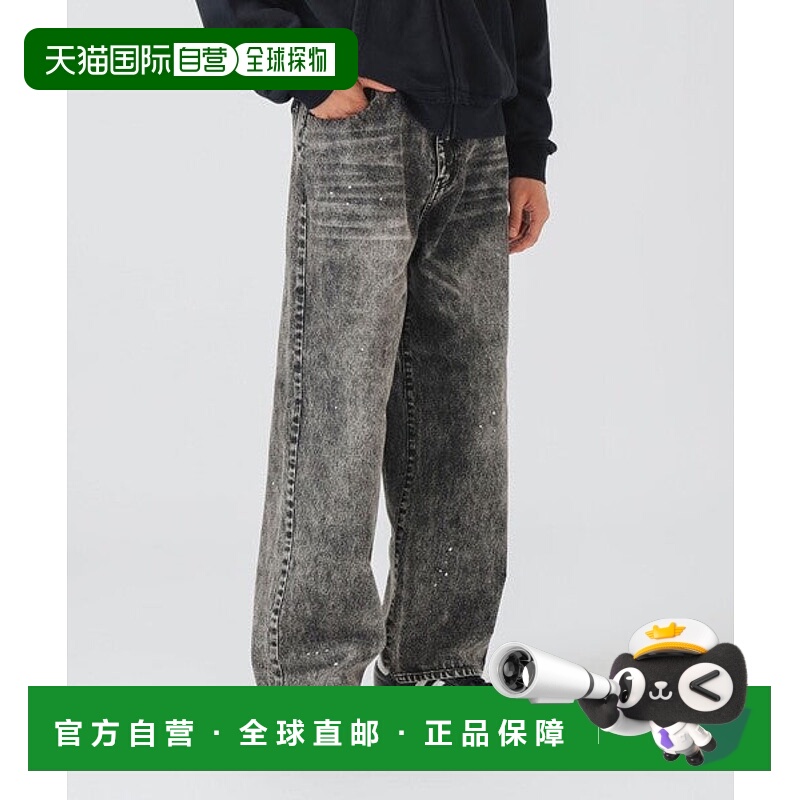 日本直邮BEAMS GMS 印花宽松牛仔裤 [97030713]