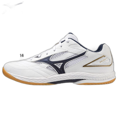 日本直邮美津浓男士女士 Wave Drive 9 乒乓球鞋2E 宽度低帮系带