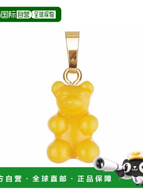 韩国直邮CRYSTAL HAZE 22FW 黄色小熊吊坠 NOSTALGIABEAR CLA MYC