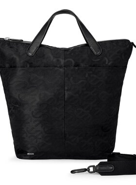 ECCO 波浪托特包 黑色 910766 790000