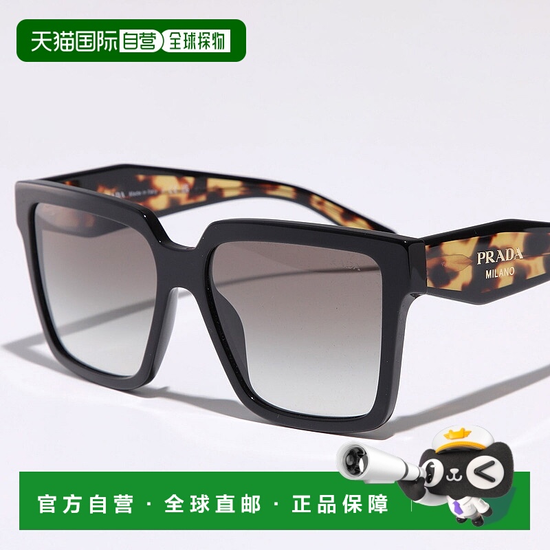 日本直邮PRADA 太阳镜 SPR 24Z 女士 Wellington 方形全框徽标眼