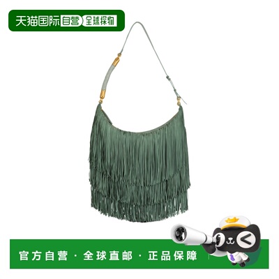香港直邮BALMAIN 女士斜挎包 GN0BU054LWSF7FR SS2026 绿色 大号