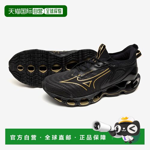 日本直邮MIZUNO舒适柔软减震耐磨轻便低帮跑步鞋男女同款 J1GC255