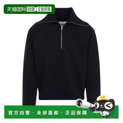 1h可退 香港直邮Jil Sander 长袖针织衫 J22GU0146J20245半拉链