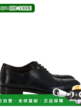 自营 salvatore ferragamo菲拉格慕Balmoral-蓝色，棕色 美国奥莱