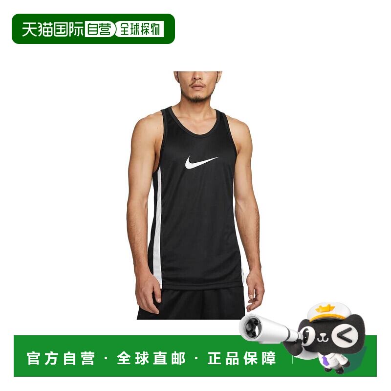 日本直邮Nike 品牌Logo印花圆领套头篮球运动吊带无袖背心 男款图片