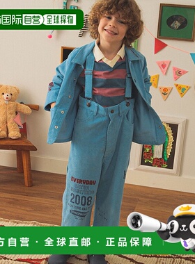 1h可退 日本直邮PAYDAY 儿童美式工装背带裤 2025FW（100～160cm