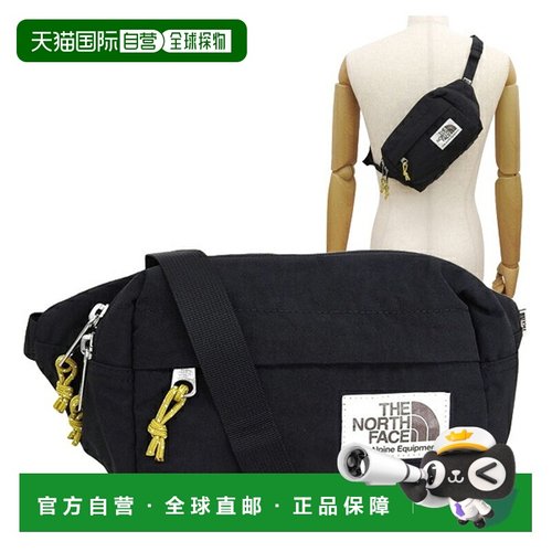 日本直邮The North Face Berkeley 腰包（黑色）男女通用（NF0A52