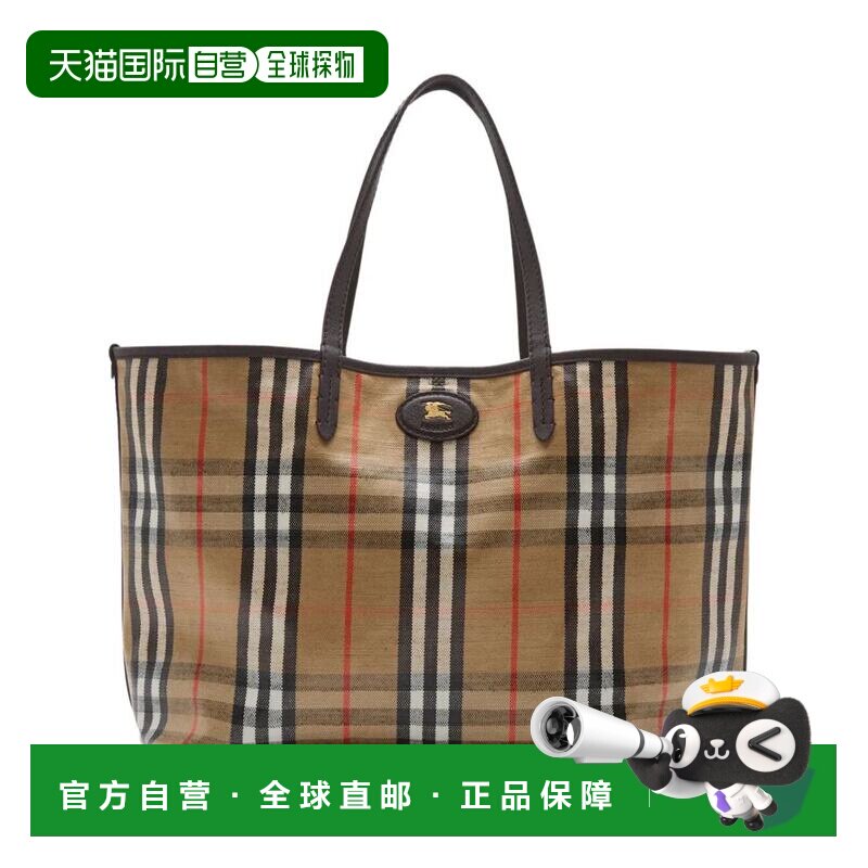 1h可退 香港直邮BURBERRY 女士手提包 8112222 AW2025 浅棕色 Bur