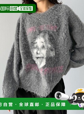 日本直邮Classical Elf 人物图案起毛沙琪素材针织上衣 C04519EW0