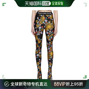 袜 范思哲 Versace 连裤 Jeans VJC 香港直邮潮奢 黑色 E72HA 女士