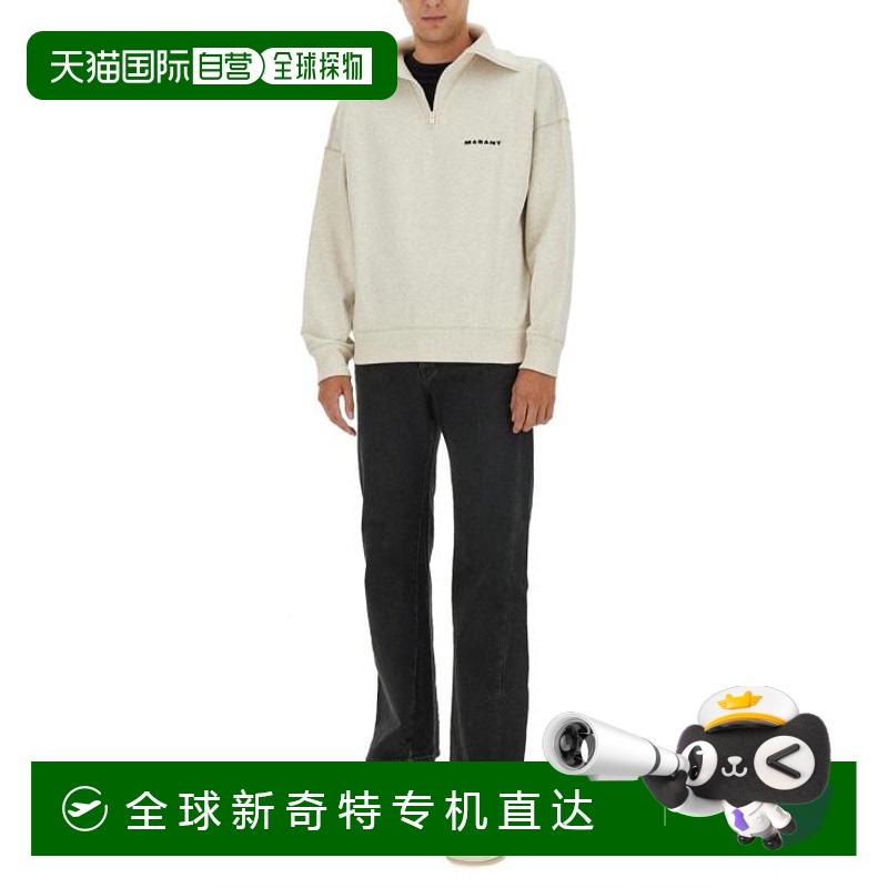 韩国直邮ISABEL MARANT24FW毛衣男SW0096HA B1M17H23ECBeige