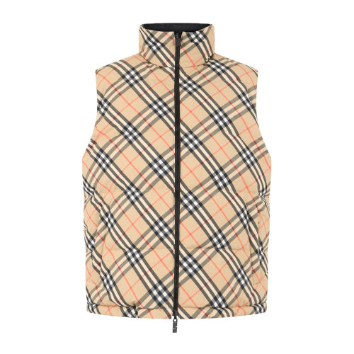 Burberry 格纹羽绒马甲 81362541 【付后1h可退】