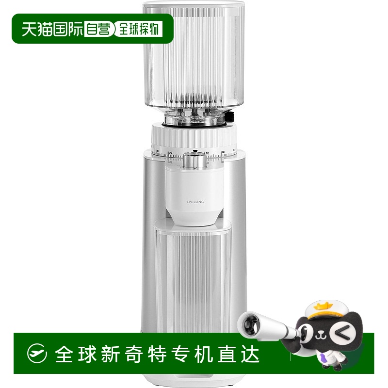 自营 zwillingZWILING Enfingy咖啡豆研磨机-银色 美国奥莱直发