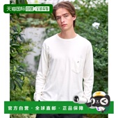 日本直邮DRESSTERIOR男装 吸湿发热保湿 长袖 1h可退 T恤 胸前刺绣