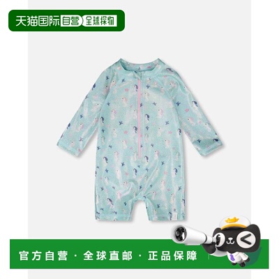 自营deux par deuxBaby and Toddler One-Piece Long Sleeve Rash
