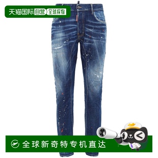 牛仔长裤 1小时内可退 男士 香港直邮Dsquared2 S74LB1660 二次方