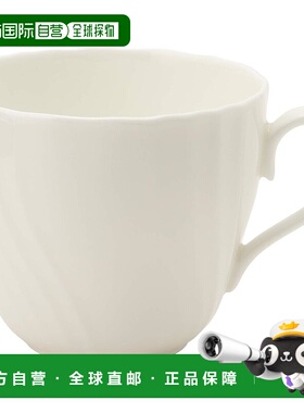 【日本直邮】鸣海 专业风格白色咖啡杯碟 200cc  日本制8264-2443