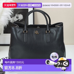 欧洲直邮Lauren Ralph Lauren 拉夫劳伦 女士 MARCY 36 手提包 黑