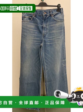 香港直邮CELINE 女士牛仔裤 2N691930F07UW AW2024 蓝色 JEANS CE