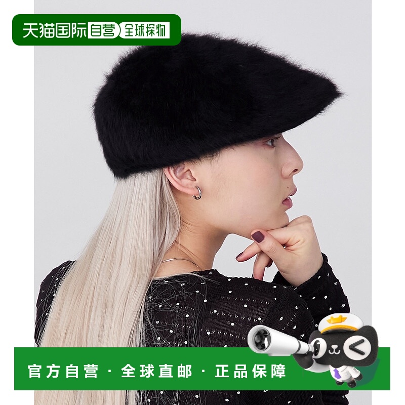 1h可退 日本直邮forksy. 女士 仿毛绒质感 宽松贝雷帽 内里可调节