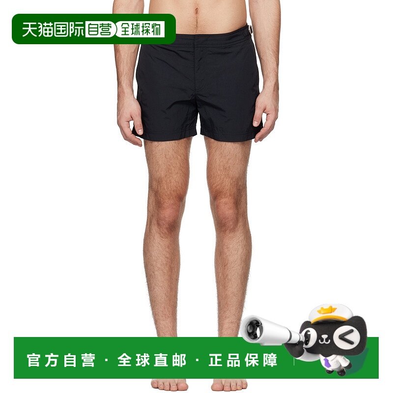 香港直邮Orlebar Brown 男士 黑色 Setter 泳裤 250100