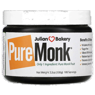 香港直发julian bakery富含全罗汉果零卡无糖100g木糖醇