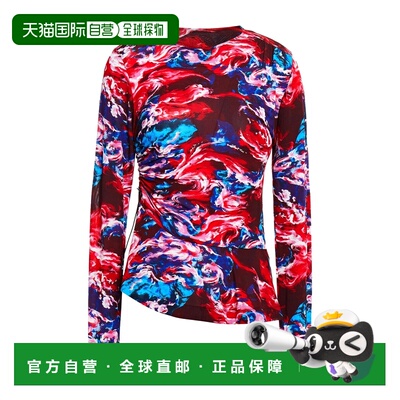 1h可退 香港直邮潮奢 kenzo 高田贤三 女士 T恤 red红色 舒适时尚