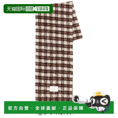 1h可退 香港直邮Acne Studios 艾克妮 女士 格纹围巾 CA0414