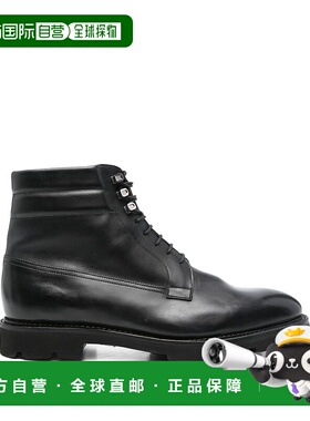 1h可退 香港直邮John Lobb 男士 黑色靴子 462X9AL1R black黑色