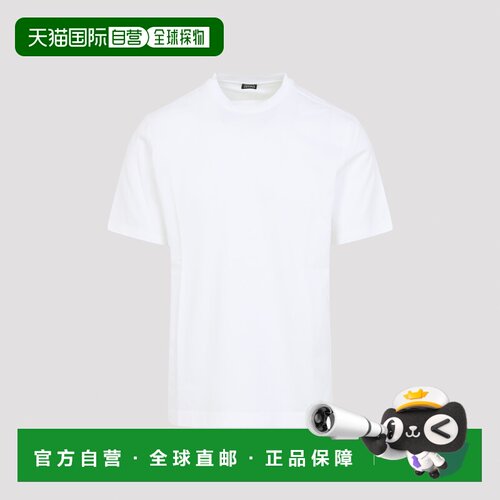 香港直邮Z ZEGNA 男士T恤 UH335A3H771N00 SS2026 白色 短袖T恤