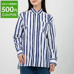 日本APC COGBT F12531 IAH 女式 APC COGBT 长袖衬衫上衣蓝色