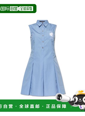 1h可退 香港直邮versace 范思哲 女士 无袖连衣裙 10199461A13878