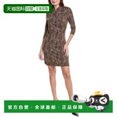 J.McLaughlin Panama 裹身裙 自营 棕色 连衣裙美国直发奥莱