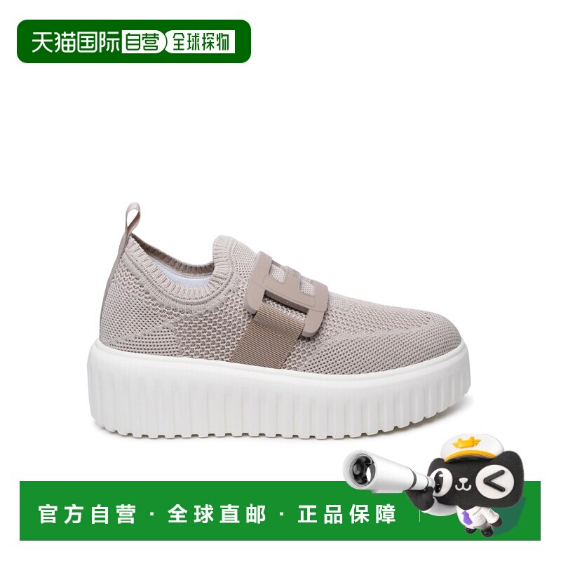 香港直邮Hogan 厚底低帮休闲鞋 HXW6450FI00T7Y一脚蹬松糕鞋