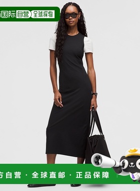 自营1h可退 欧洲直邮LULULEMON露露乐檬 All Aligned中长罗纹连衣