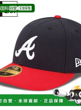 日本直邮New Era Cap Fitted LP 59FIFTY MLB 场上亚特兰大勇士队