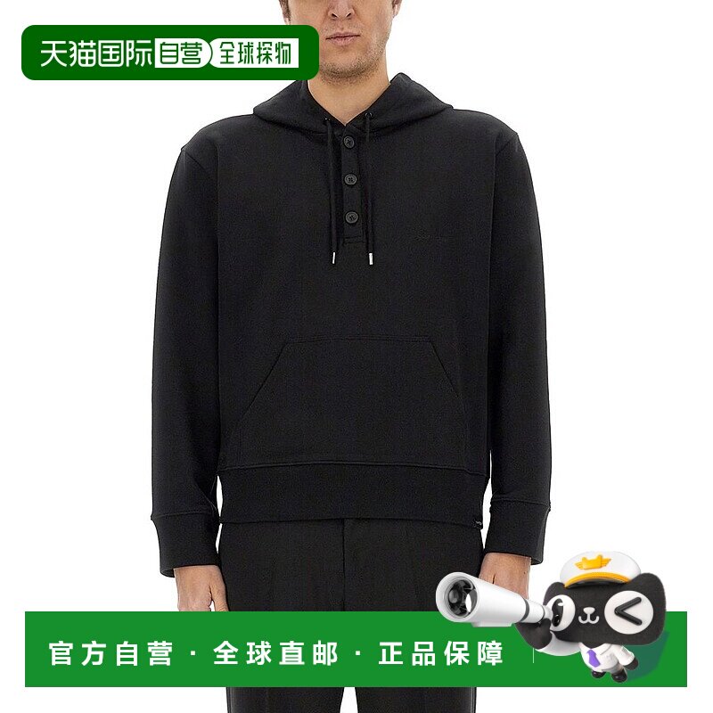 1h可退 香港直邮潮奢 Courreges 男士 纽扣运动衫 125JHO037JS012