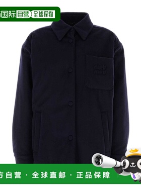 1h可退 香港直邮潮奢 Miu Miu 缪缪 女士 徽标羽绒服 ML85513L9SF