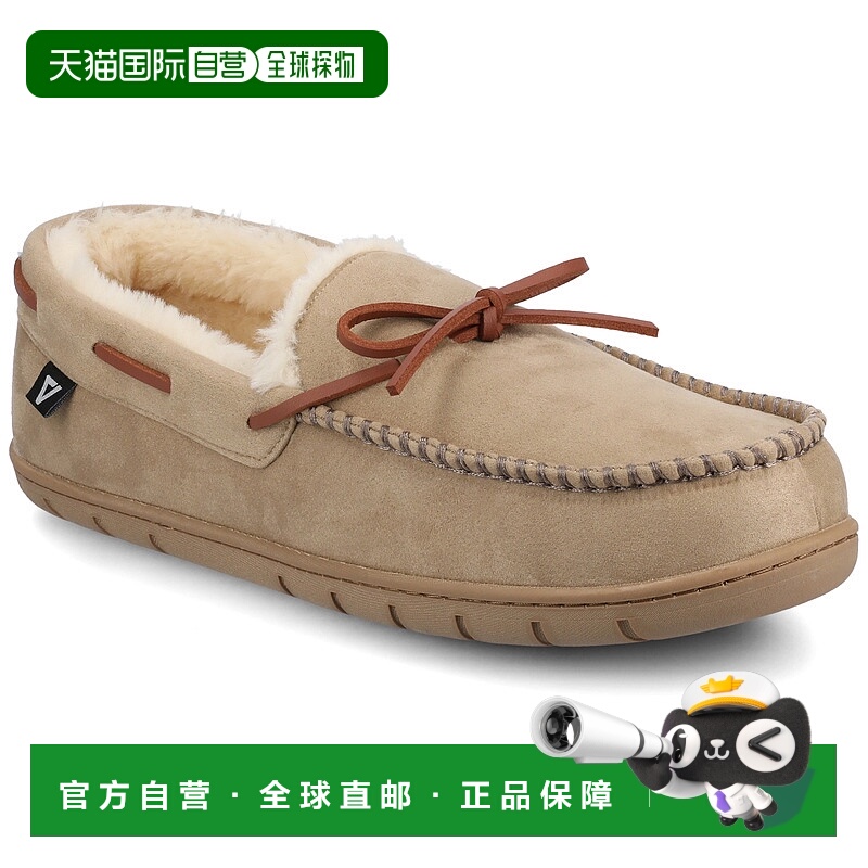 自营vance co.Vance男式海登羊毛拖鞋-沙 美国奥莱直发