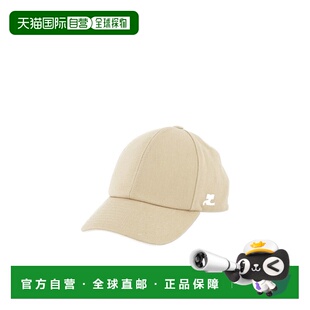 香港直邮Courreges 徽标帽子 124ACT033C00024 高级感 潮牌正品