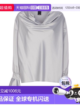 香港直邮PINKO 女士衬衫 105961A2YMII2 AW2025 灰色 Filipa Blou