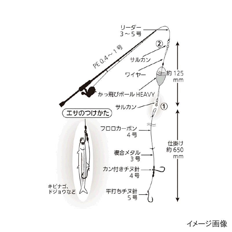 日本直邮Happison Kattobi HEAVY 弯刀鱼套装 XS YF-403-BS 蓝色