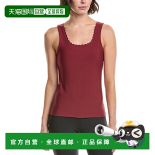 美国奥莱直发背心 红色 自营925 fit925合身Brave波浪上衣