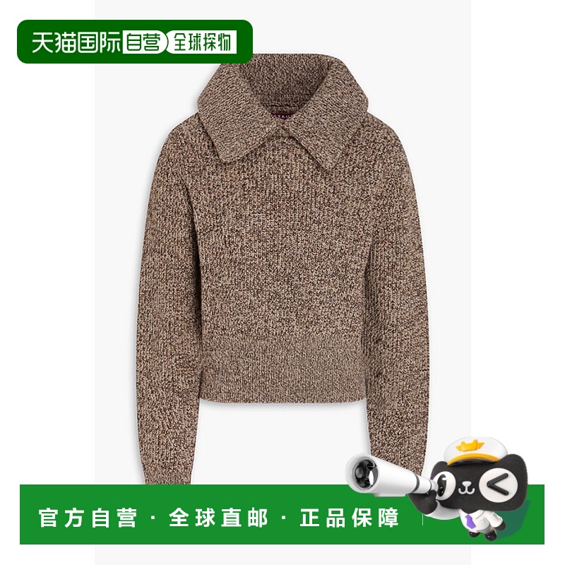 1h可退 香港直邮Staud 女士 Christopher 羊毛混纺毛衣 R24F3111W