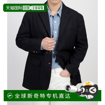 韩国直邮Engineered Garments Ivy Blazer A 深海军蓝 PC Hopsack